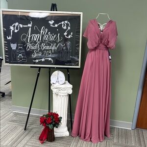 Elegant Pink Dress by